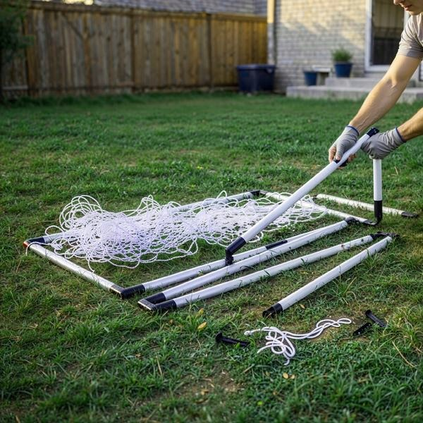 Jak zrobić bramkę do piłki nożnej DIY? Prosty projekt krok po kroku